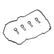 Genuine Cylinder Head Cover Gasket Set 11 12 8 511 814
