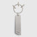 Genuine Keyring The 1 Series Metal Silver Car Key Ring - 80 27 5 A87 978