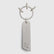 Genuine Keyring The 2 Series Metal Silver Car Key Ring - 80 27 5 A7E 4C0