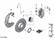 Genuine BMW Front Brake Disc Set M2, M3, M4 - 34 10 7 889 665 & 34 10 7 889 666