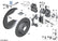 Genuine BMW Rear Brake Pad Wear Sensor - 1, 2 Series, X1 & X2 34 35 6 865 612