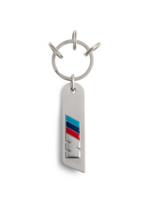 Genuine Keyring M Logo Metal Silver Car Key Ring - 80 27 5 A87 977