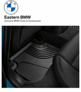 Genuine BMW Rubber Floor Mats - Rear - F70