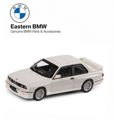 Genuine BMW M3 E30 Diecast Model Car Miniature 1:64 Scale White - 80425B5F650