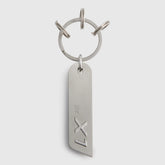 Genuine Keyring The X1 Metal Silver Car Key Ring - 80 27 5 A87 985