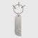 Genuine Keyring The X1 Metal Silver Car Key Ring - 80 27 5 A87 985