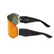 Genuine Sunglasses Mask Coloured Lasered Lenses Black/Mirrored Red/Orange 80 25 5 B30 8B9
